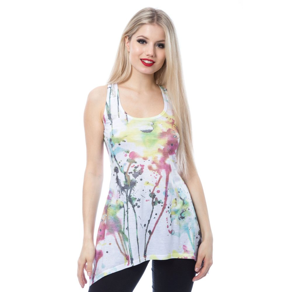 Innocent Lifestyle - KYRA LACE PANEL Sleeveless top - Multicolours